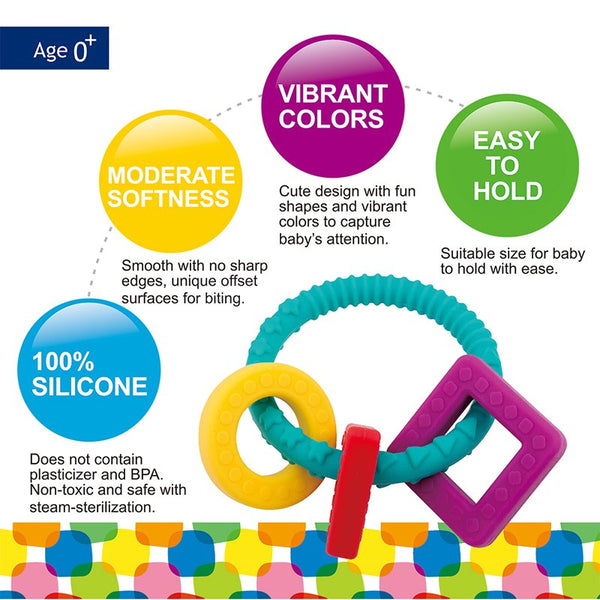 Puku Silicone Baby Teether