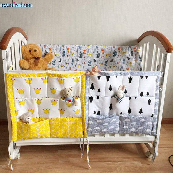 Muslin Baby Cot Hanging Storage