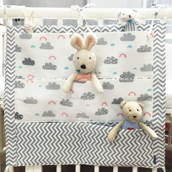 Muslin Baby Cot Hanging Storage