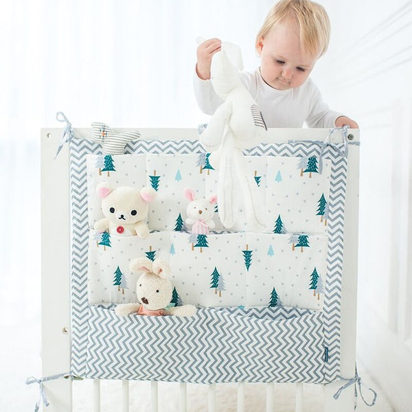 Muslin Baby Cot Hanging Storage