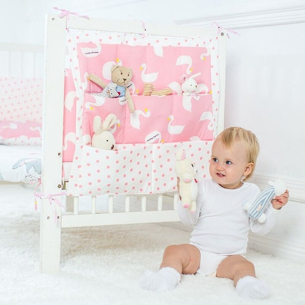 Muslin Baby Cot Hanging Storage