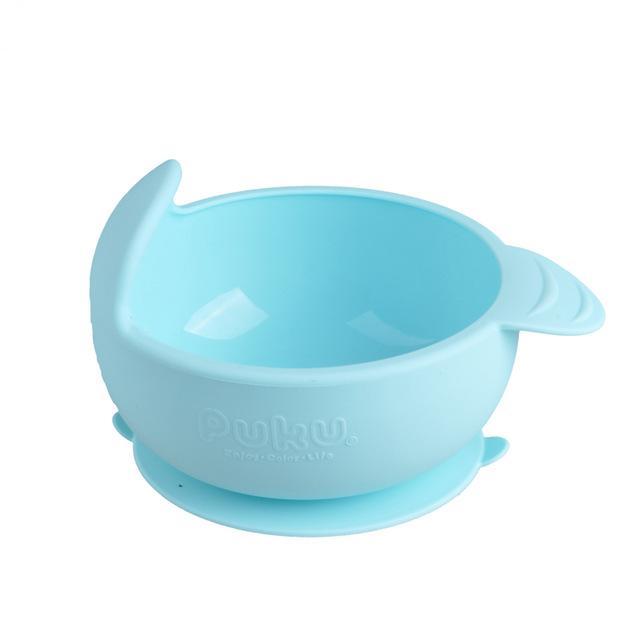 Puku Baby Silicone Bowl - Pastel