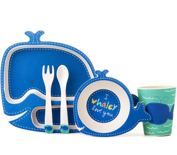 kids bamboo plate, kids bamboo dinnerware set, baby bamboo plate, kids dinnerware set, baby dinnerware set, bamboo dinnerware