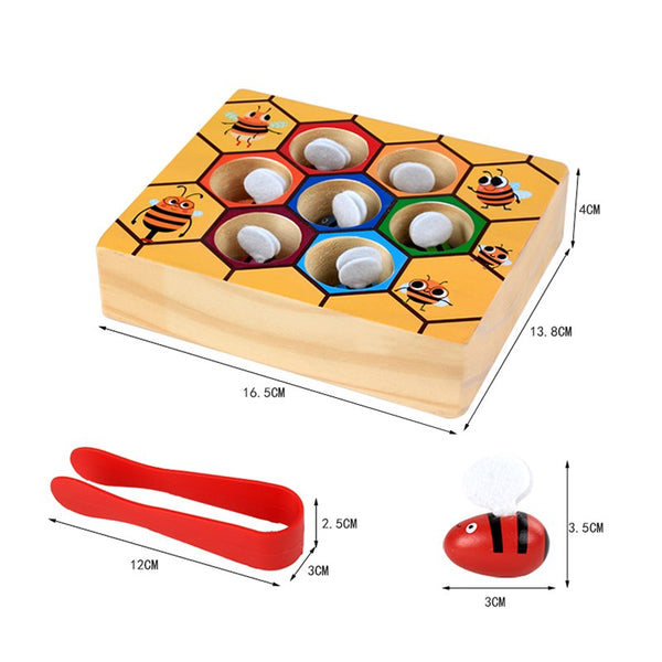 beehive toy, color matching toy, montessori toy