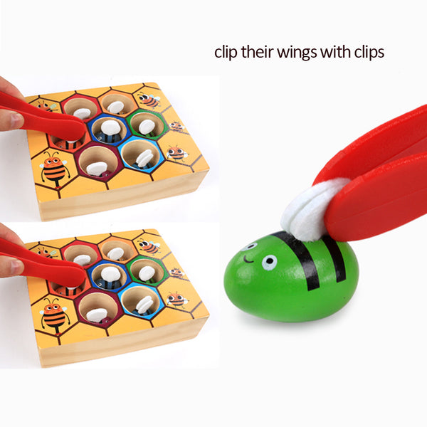 beehive toy, color matching toy, montessori toy