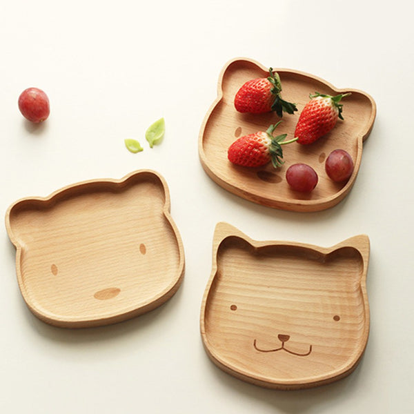 baby plate, kids plate, baby wooden plate, kids wooden plate, wooden plate