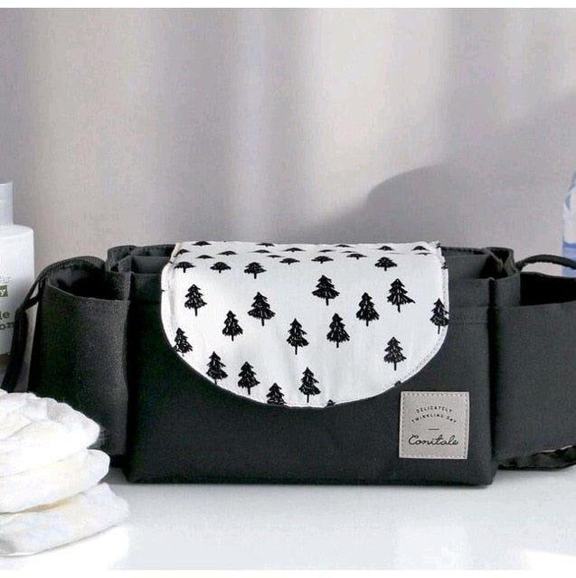 stroller organizer bag, stroller bag, pram organizer bag, pram bag, diaper organizer bag
