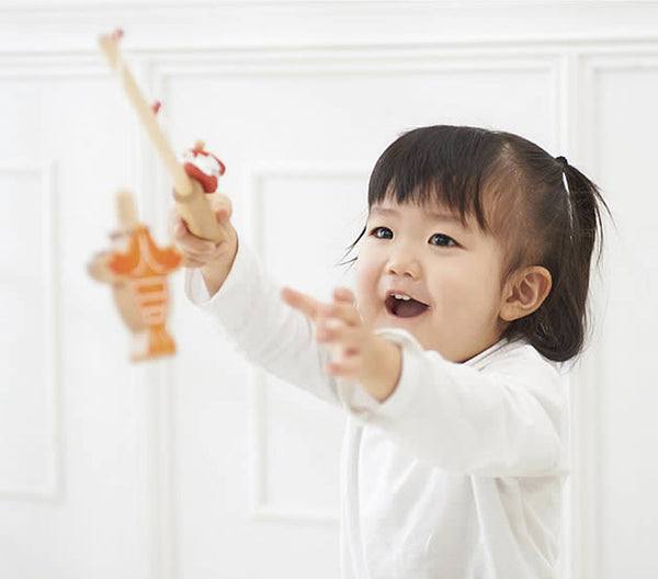 Role Play Catch the Fish Cooking Wooden Toy