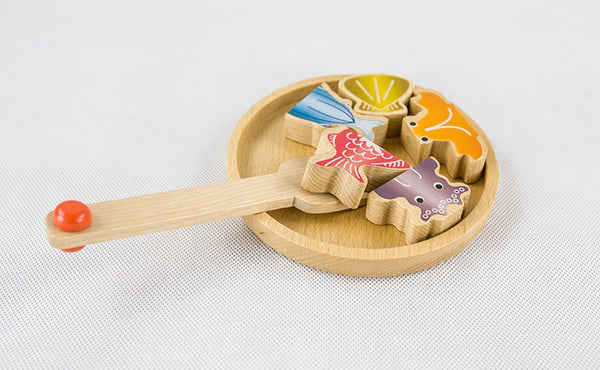 Role Play Catch the Fish Cooking Wooden Toy