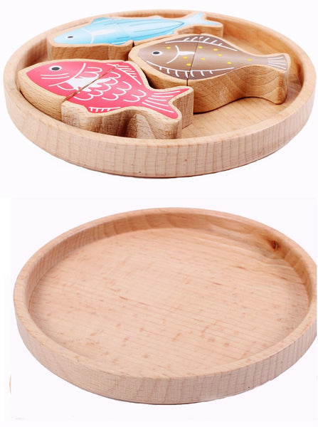Role Play Catch the Fish Cooking Wooden Toy