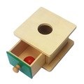Coin and Ball Drop Box Wooden Montessori Toy (Sold as set or separately)