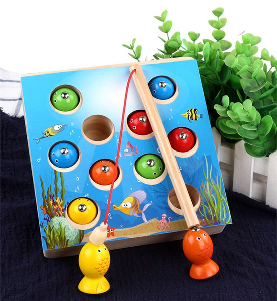 fishing toy game, wooden fishing toy, fishing game, kids fishing toy