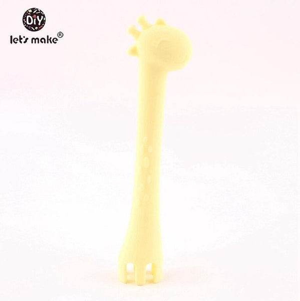 silicone baby fork, baby fork,baby utensils, silicone fork