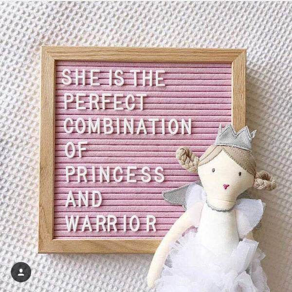 Felt Letter Sign Board Nursery Decor