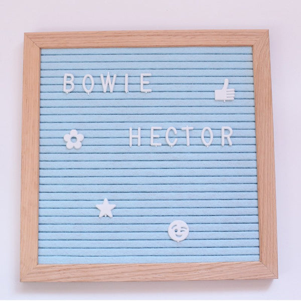 Felt Letter Sign Board Nursery Decor