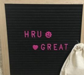 Felt Letter Sign Board Nursery Decor