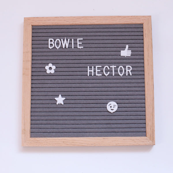 Felt Letter Sign Board Nursery Decor