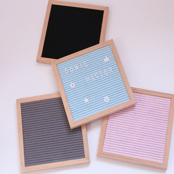 Felt Letter Sign Board Nursery Decor
