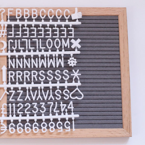 Felt Letter Sign Board Nursery Decor