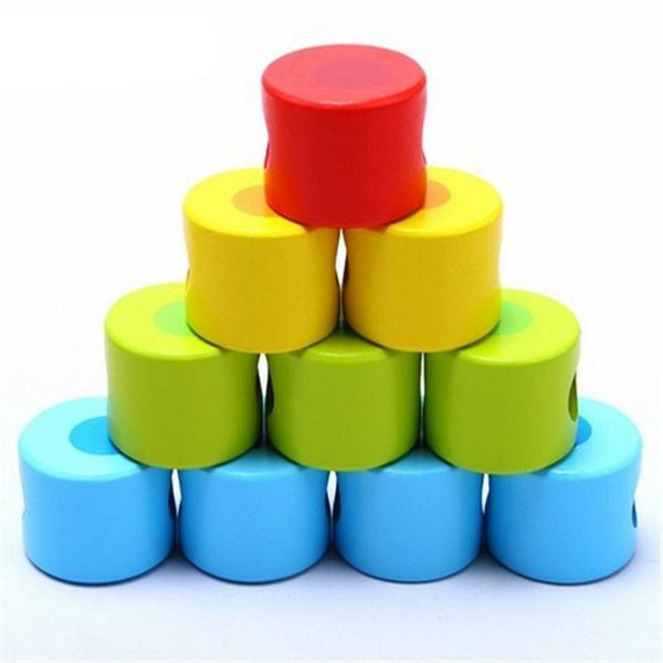 stacking toy, wooden stacking toy, wooden toy, educational toy, baby stacking toy